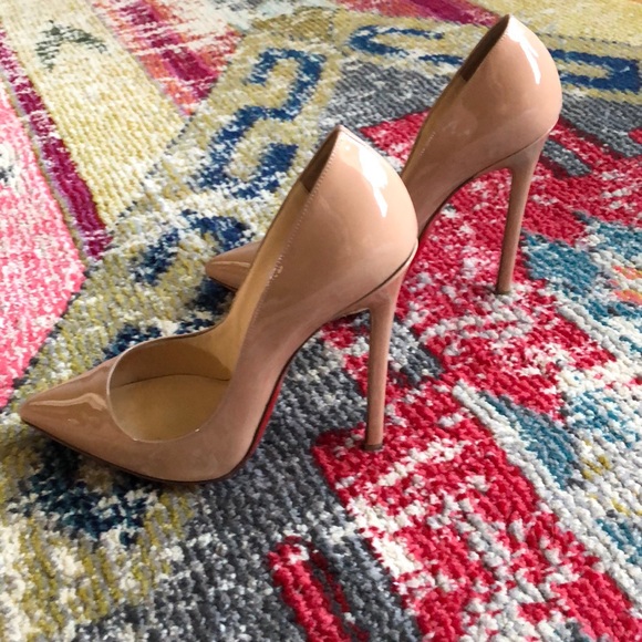 Louboutin Pigalle Nude Patent, EU size 39 - Picture 2 of 16